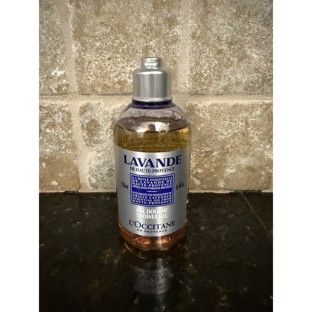 L'Occitane Lavande Lavender Shower Gel 8.4‎ fl oz / 250mL En Provence NEW